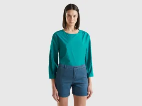 Blusa de algodón ligero