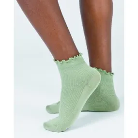 Calcetines con pliegues con volantes