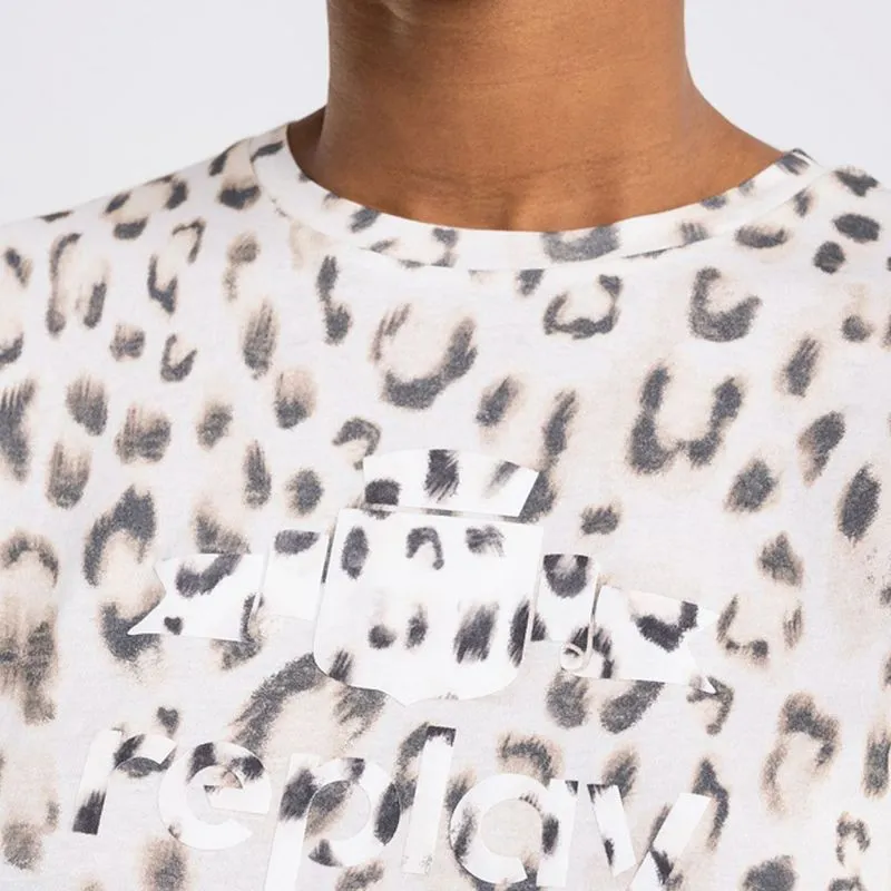 Camiseta Para Mujer Replay 52508